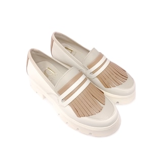 Foto 5 | Mocasín Penny Loafer Chunky Dasalo en Piel Vacuna Café para Mujer