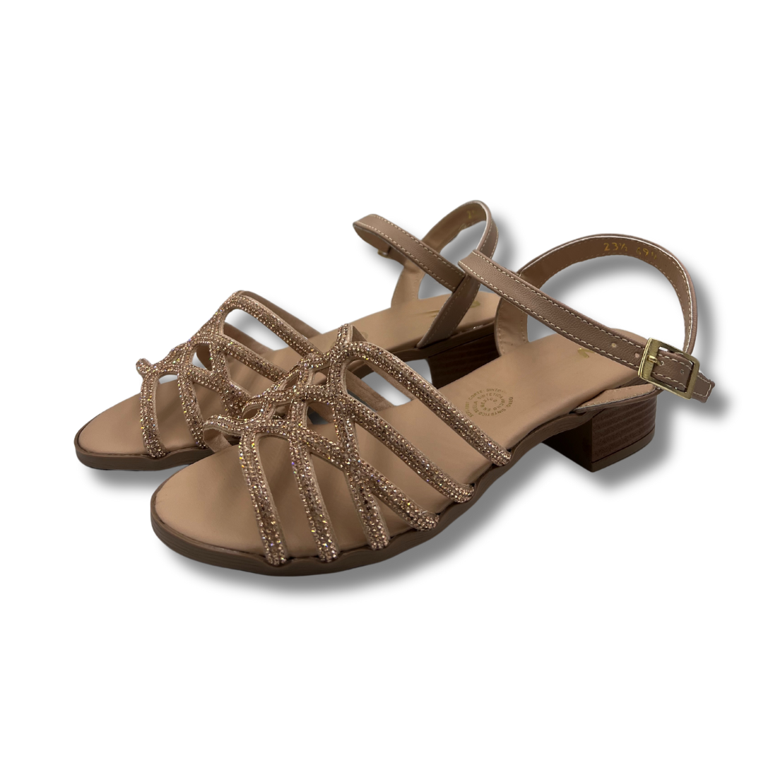 Foto 3 | Sandalias con Tacón Zenda Shoes para Mujer
