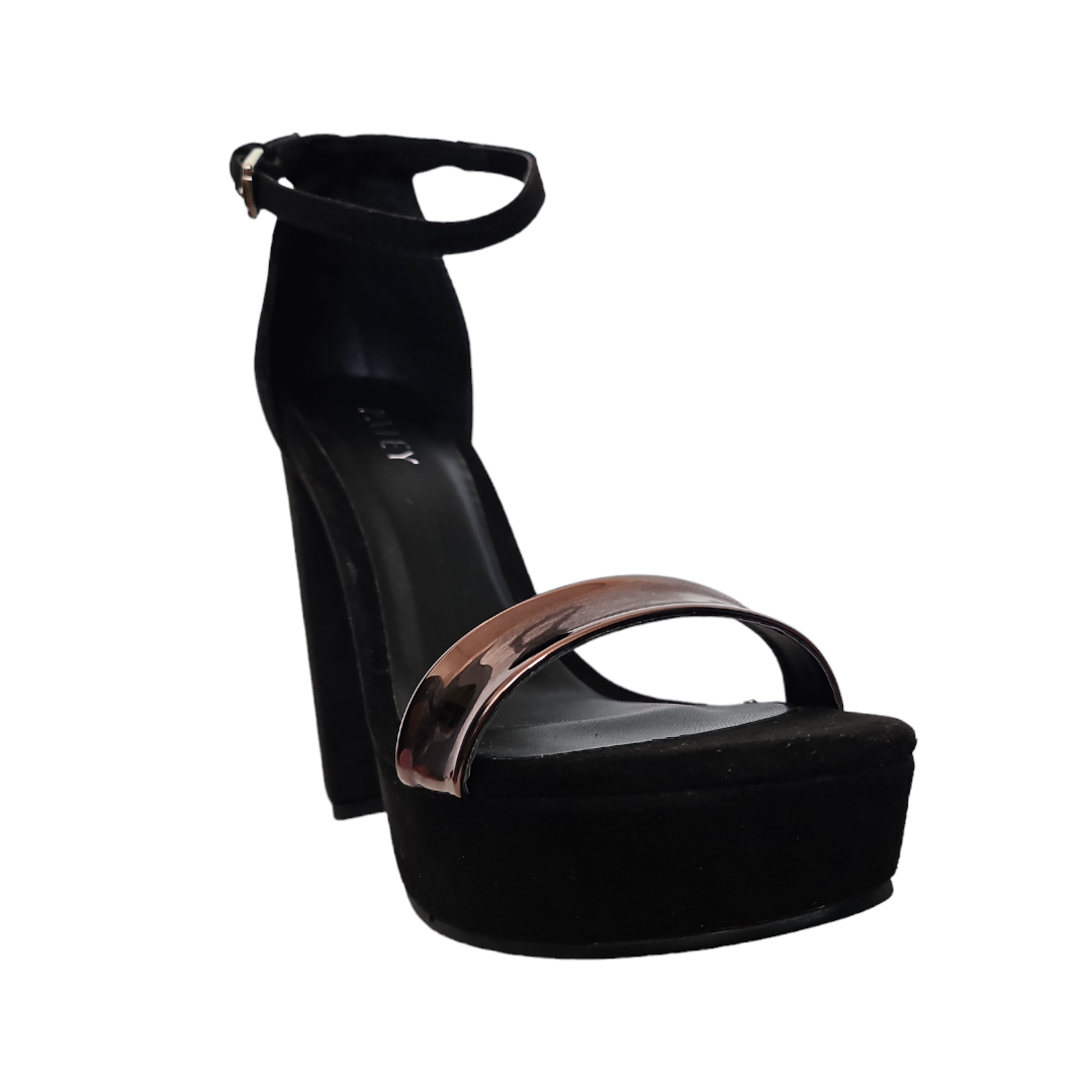 Foto 3 pulgar | Plataforma Color Negro Patey Woman
