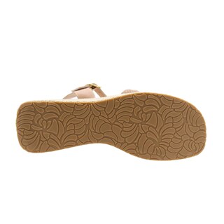 Foto 6 | Sandalias Con Plataformas Color Beige Para Mujer De Rbcollection