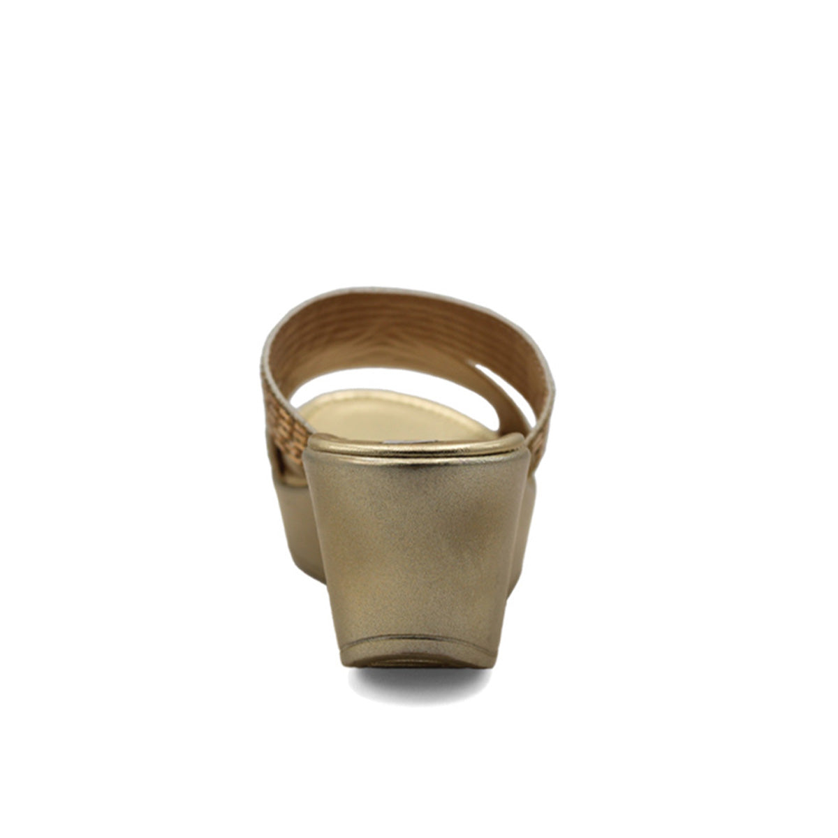 Foto 5 pulgar | Sandalias Con Plataformas Color Oro Para Mujer De Rbcollection