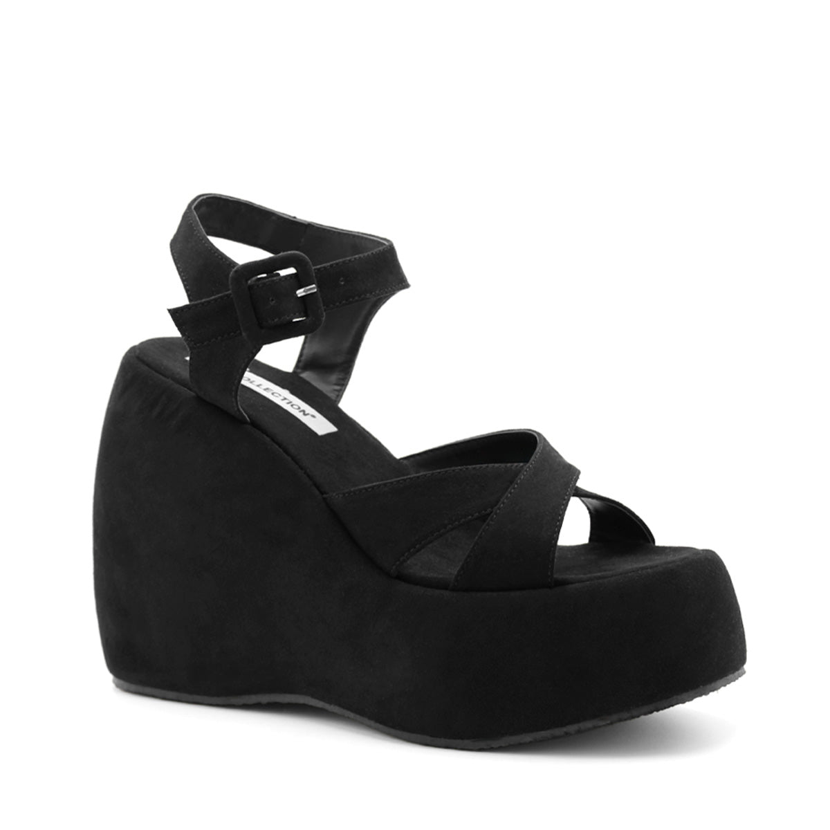 Foto 2 pulgar | Sandalias Con Plataformas Color Negro Para Mujer De Rbcollection