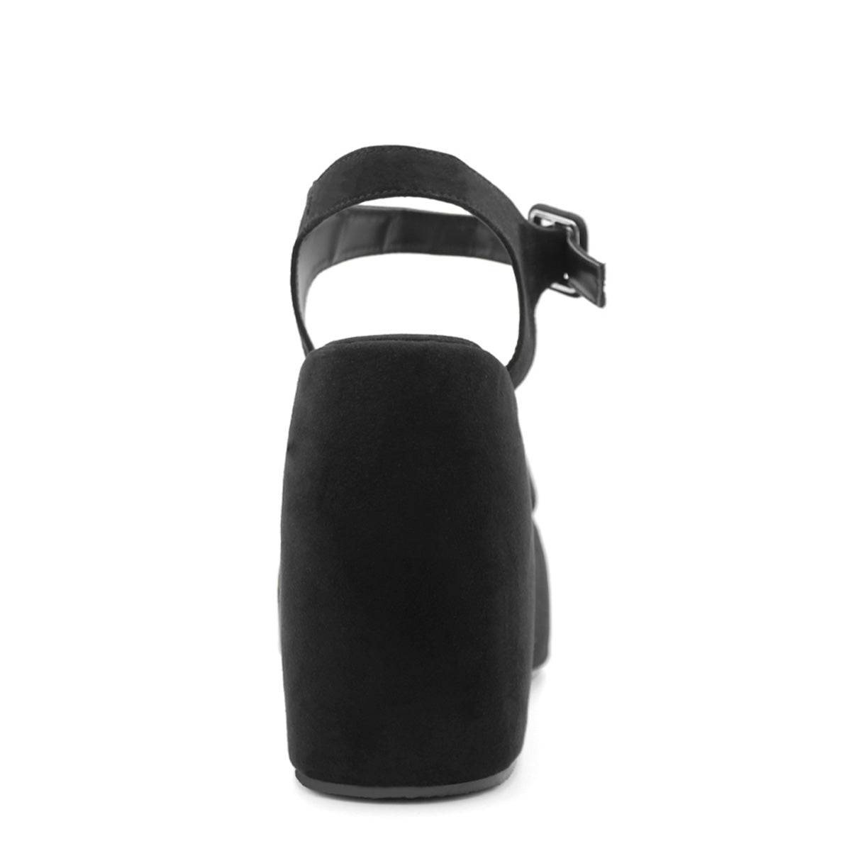 Foto 5 pulgar | Sandalias Con Plataformas Color Negro Para Mujer De Rbcollection