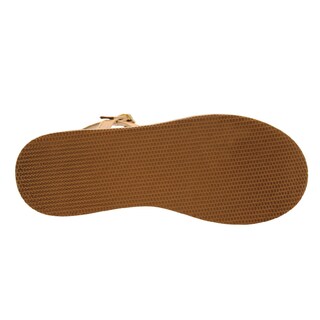 Foto 4 | Sandalias Con Plataforma Exterior Sintético Color Café Para Mujer De Rbcollection