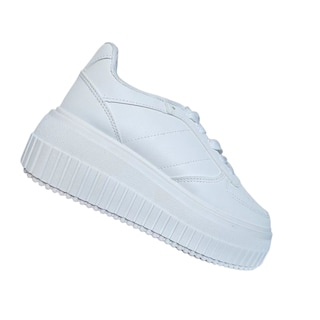 Foto 2 | Tenis Casuales Blanco Plataforma Belovely