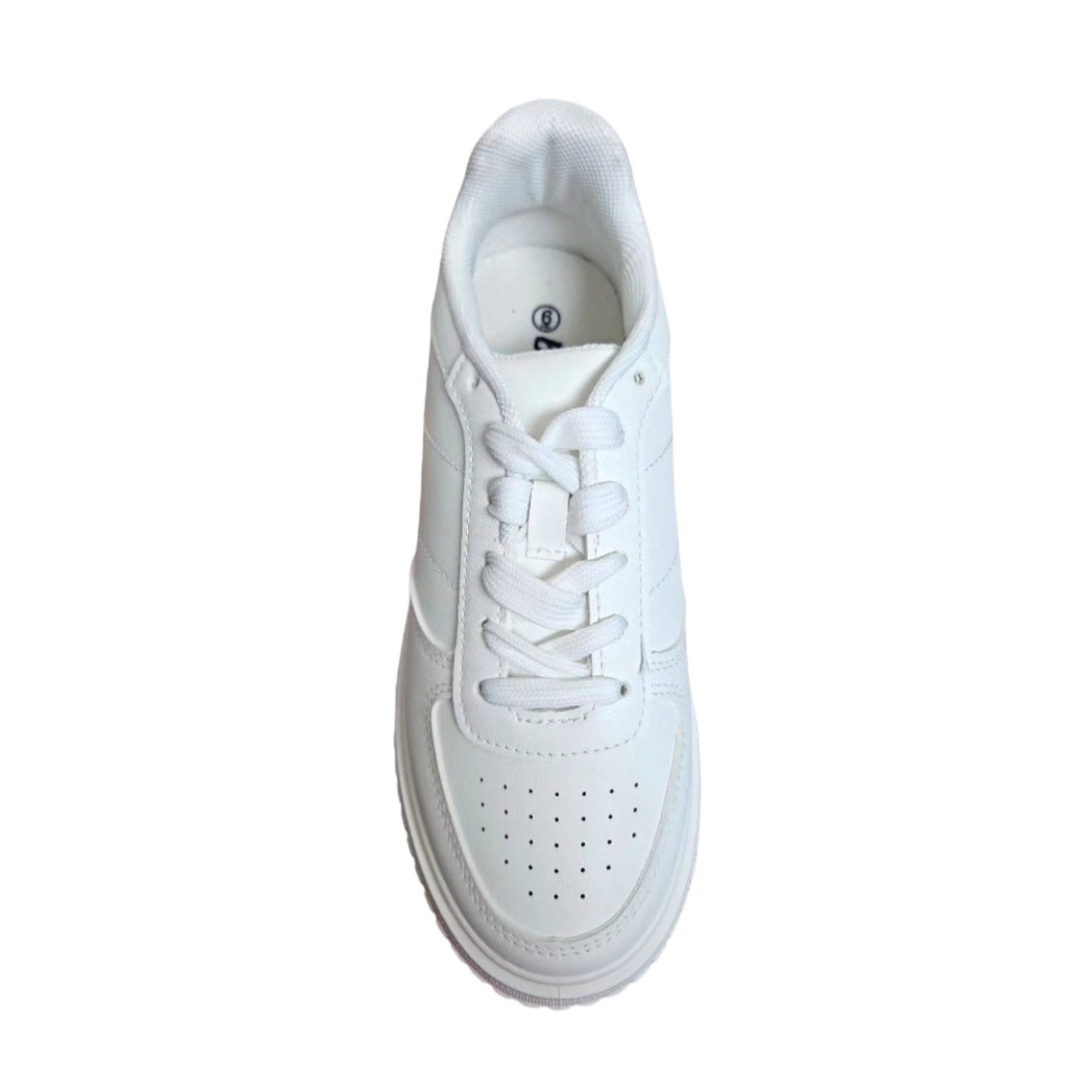 Foto 4 | Tenis Casuales Blanco Plataforma Belovely