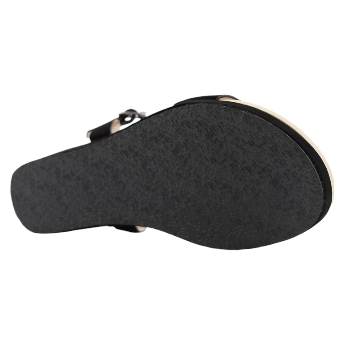 Foto 4 pulgar | Sandalias con Plataforma Rbbasics Exterior Gamuza Sintética Negro Para Mujer