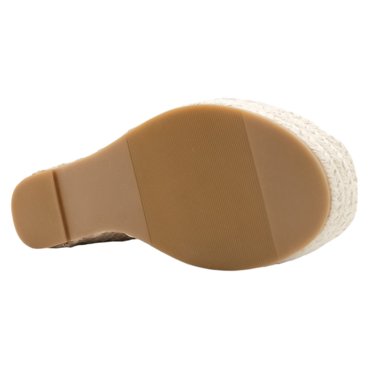 Foto 4 | Sandalias Rbcollection con Plataforma Exterior Sintético Beige para Mujer