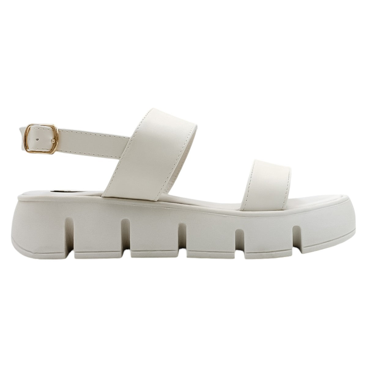 Foto 3 pulgar | Sandalias con Plataforma Rbcollection Exterior Piel Vegana Late Para Mujer