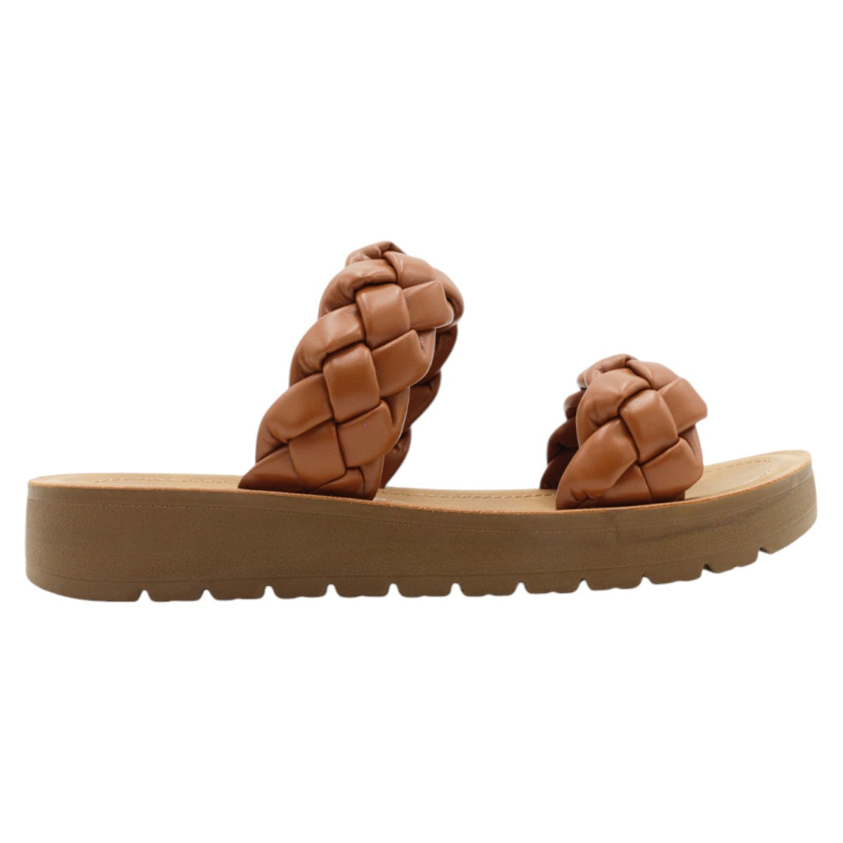 Foto 4 pulgar | Sandalias Con Plataforma Rbcollection Exterior Sintético Café Para Mujer