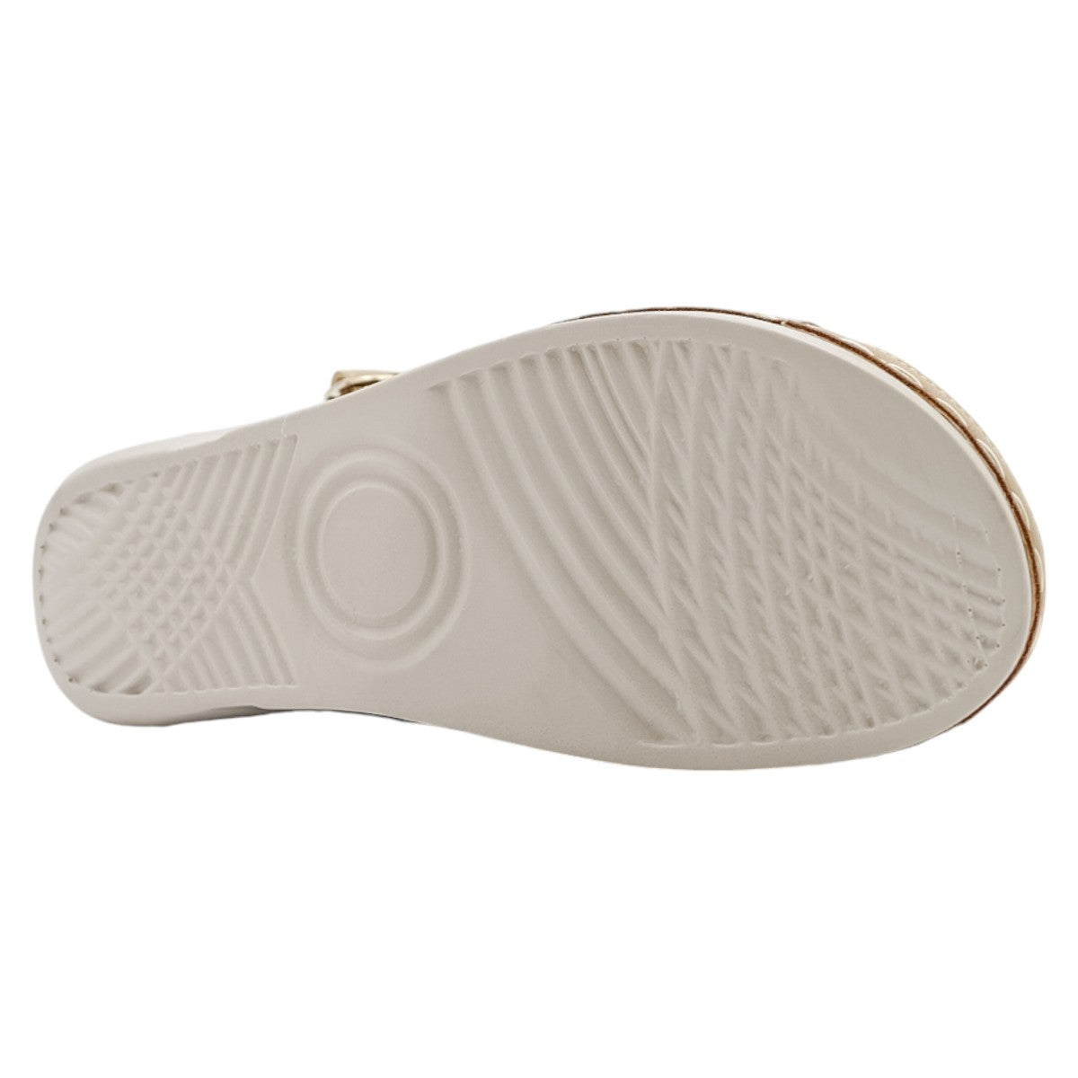 Foto 4 pulgar | Sandalias Rbcollection con Plataforma Exterior Piel Vegana Café para Mujer