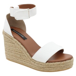 Foto 1 | Sandalias Rbcollection con Plataforma Exterior Piel Vegana Blanco para Mujer