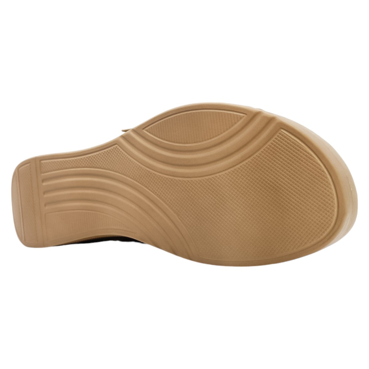 Foto 4 pulgar | Sandalias Rbcollection con Plataforma Exterior Piel Vegana Café para Mujer