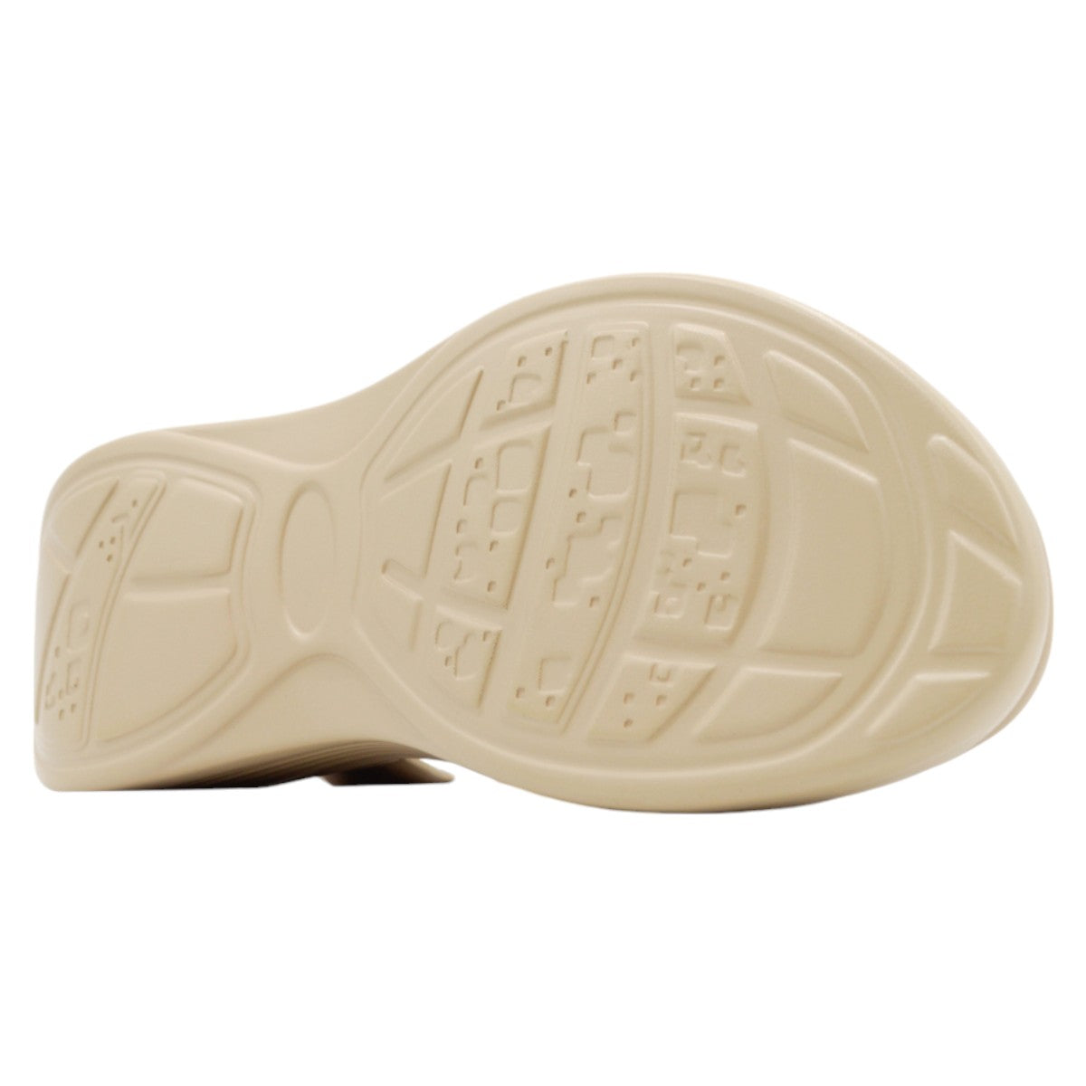 Foto 3 | Sandalias Con Plataforma Rbbasics Exterior Piel Vegana Beige para Mujer
