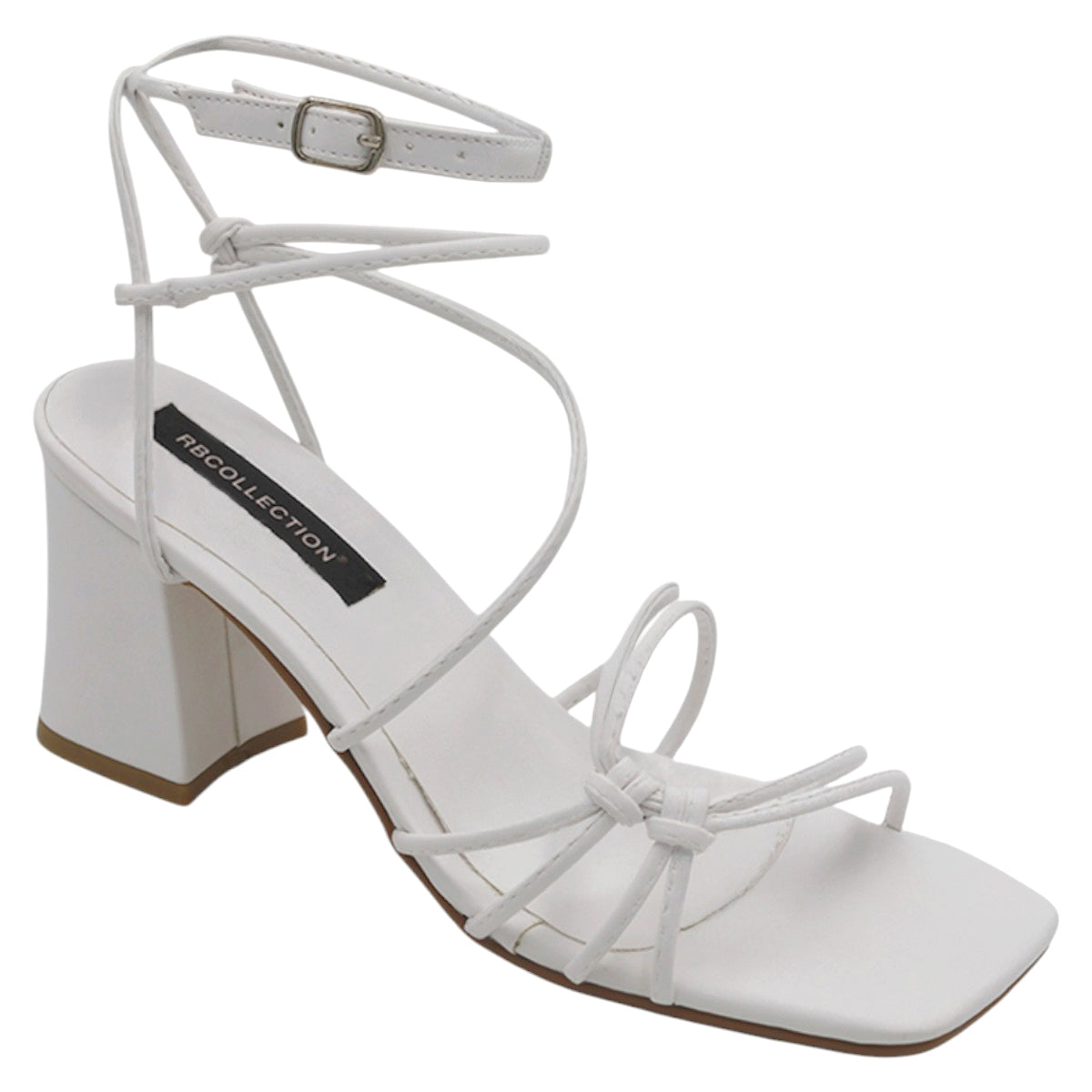 Sandalias de Tacón Rbcollection Piel Vegana para Mujer