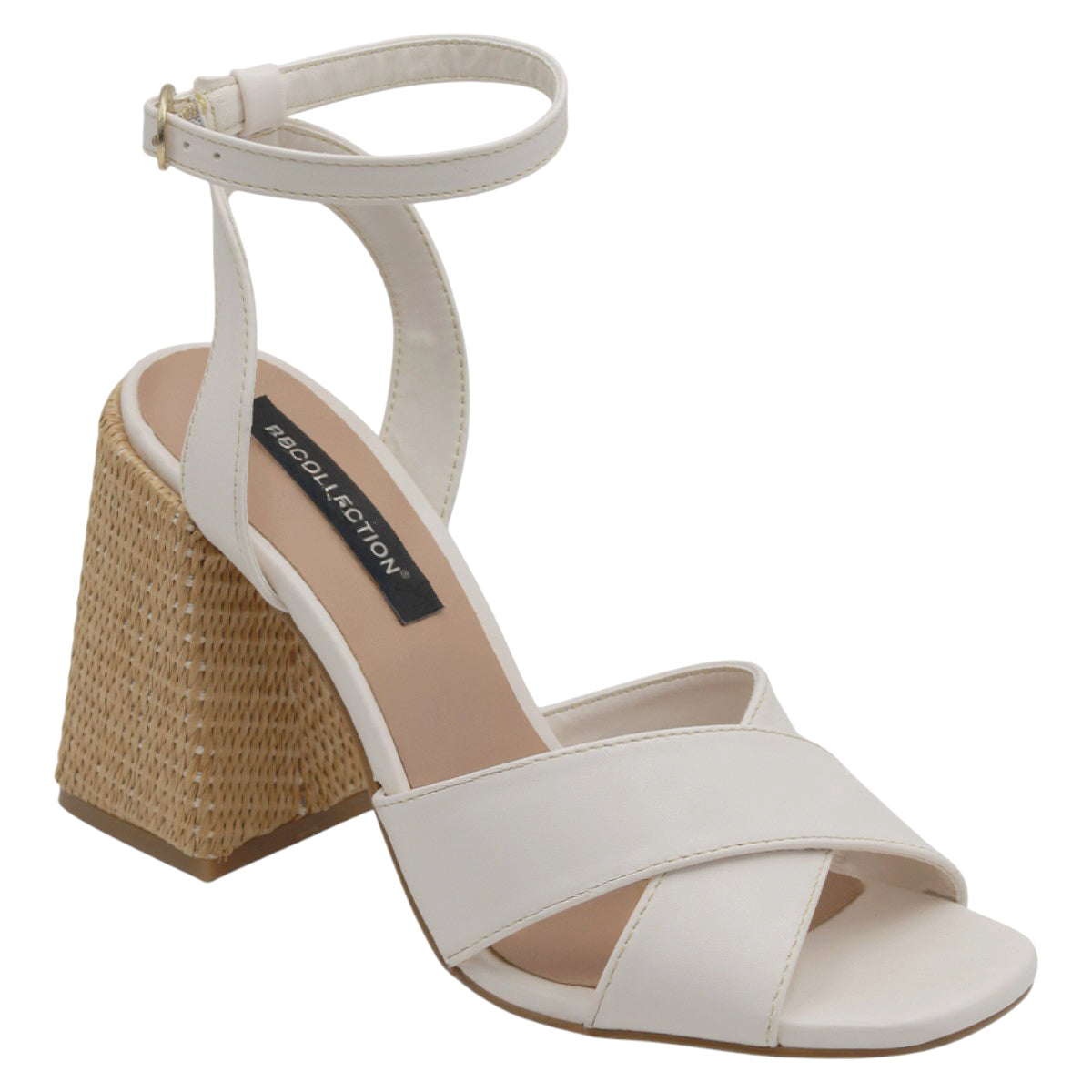 Sandalia de Tacón Rbcollection Piel Vegana Late para Mujer