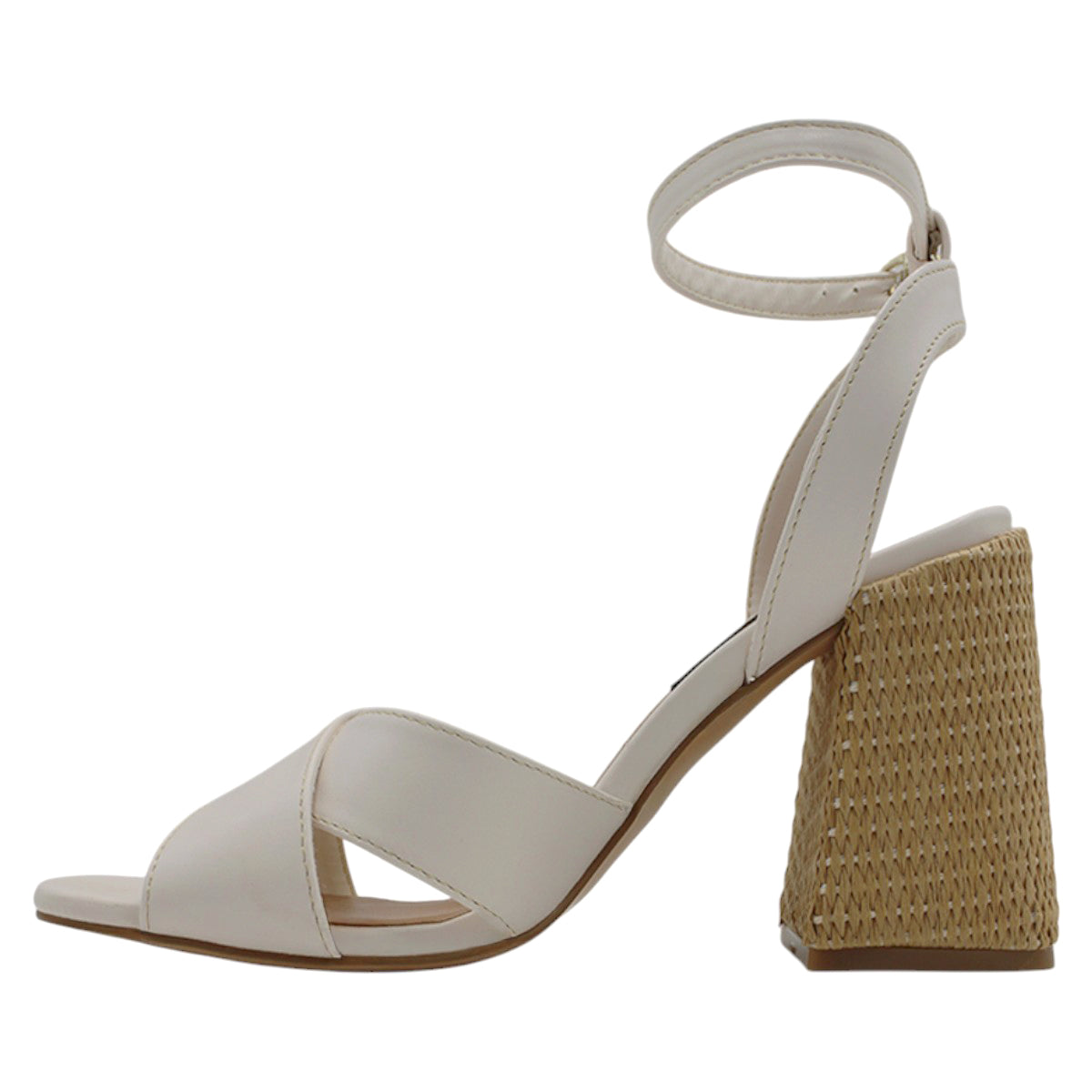 Foto 4 | Sandalia de Tacón Rbcollection Piel Vegana Late para Mujer