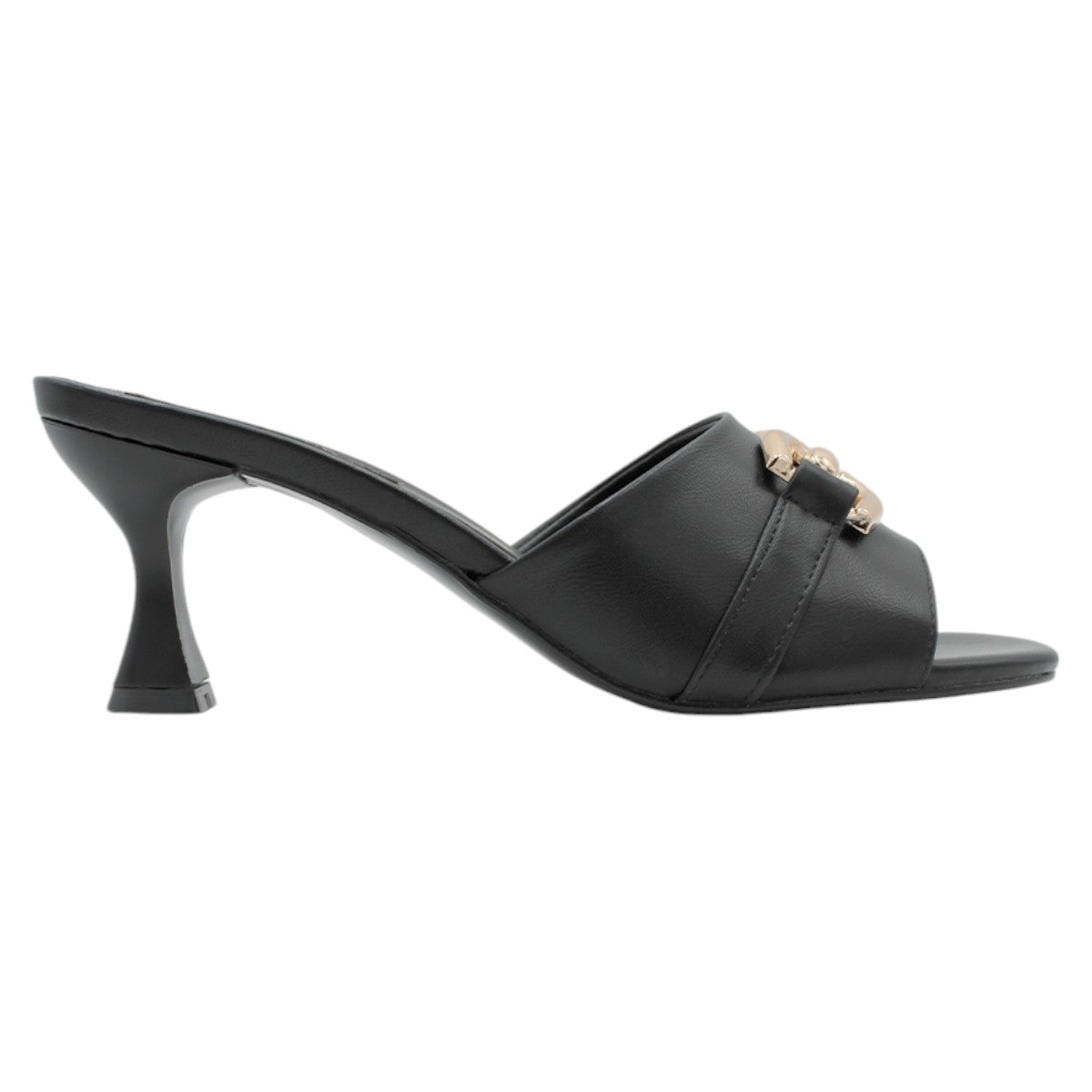 Foto 2 | Sandalias de Tacón Rbcollection Piel Vegana para Mujer