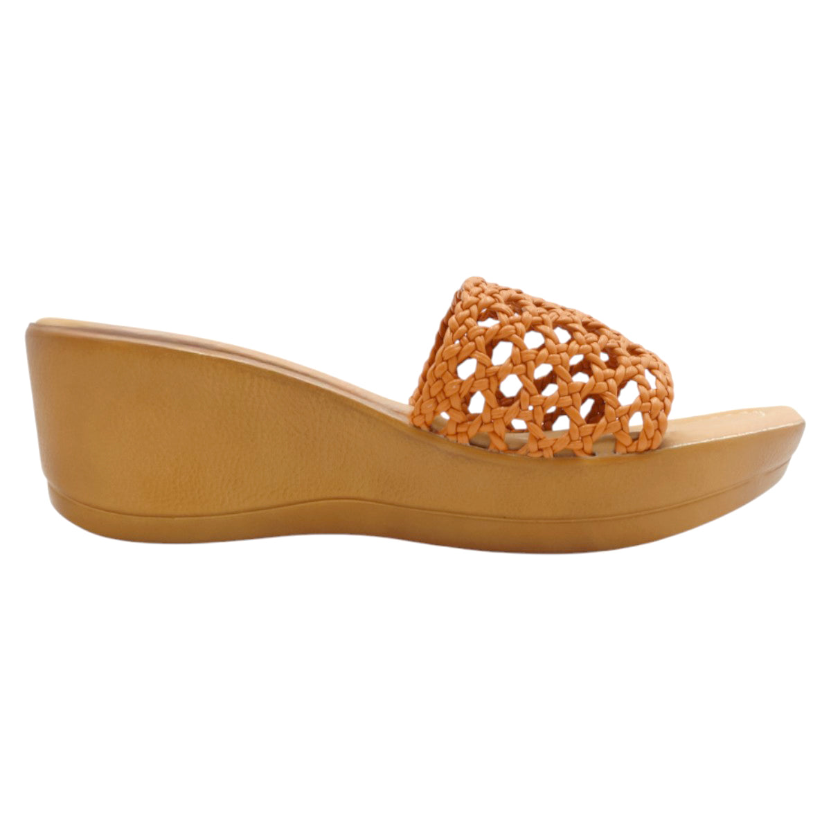 Foto 3 pulgar | Sandalias con Plataforma Rbcollection Cafés para Mujer