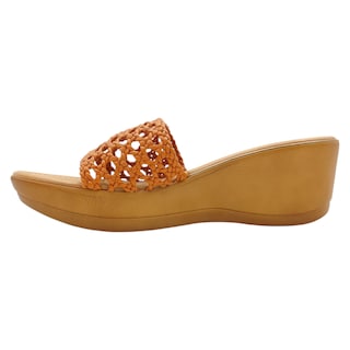 Foto 4 | Sandalias con Plataforma Rbcollection Cafés para Mujer