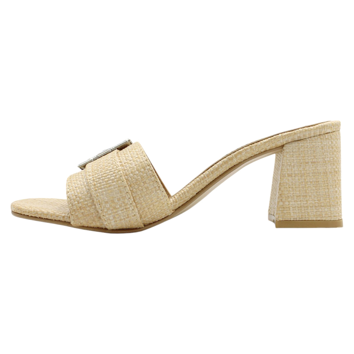 Foto 4 | Sandalias con Tacón Rbcollection Beige para Mujer