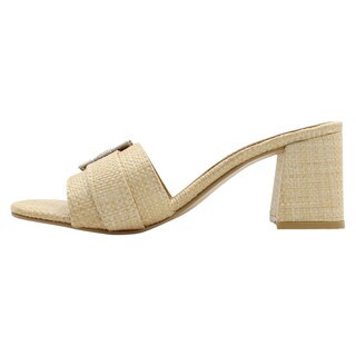 Foto 4 | Sandalias con Tacón Rbcollection Beige para Mujer