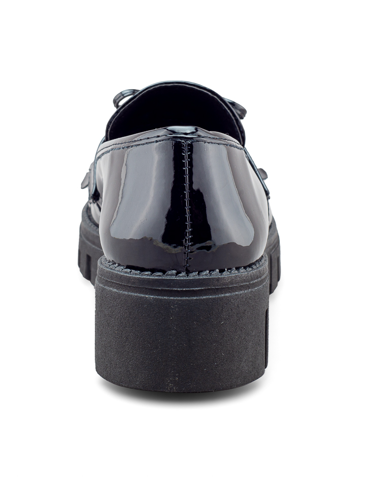 Foto 4 pulgar | Mocasín De Charol Con Plataforma Para Mujer