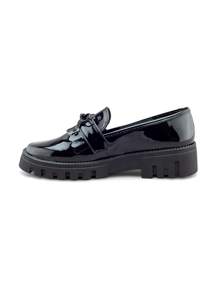 Foto 5 pulgar | Mocasín De Charol Con Plataforma Para Mujer