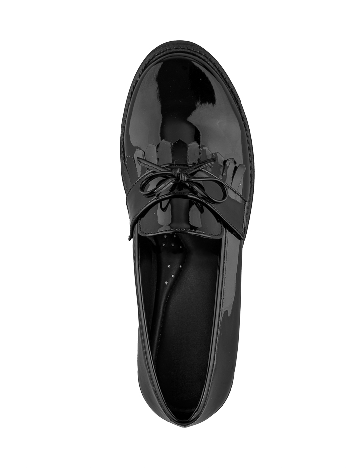 Foto 6 pulgar | Mocasín De Charol Con Plataforma Para Mujer