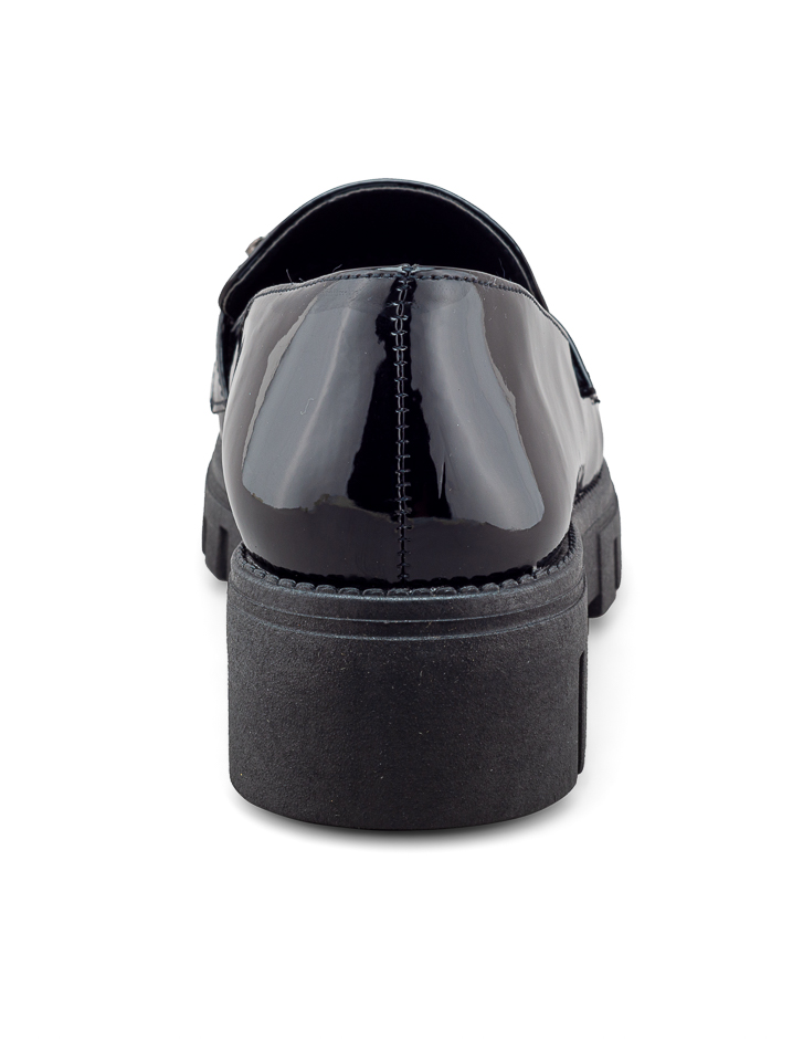 Foto 4 pulgar | Mocasín De Charol Con Hebilla Y Plataforma