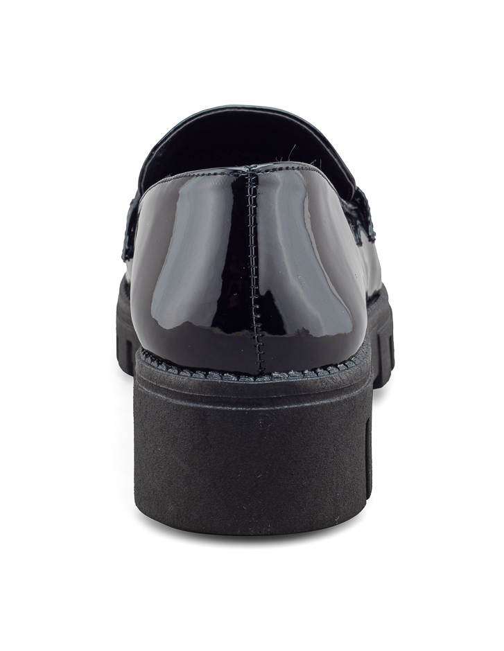 Foto 3 | Mocasín De Charol Con Plataforma Y Diseño Moderno Para Mujer