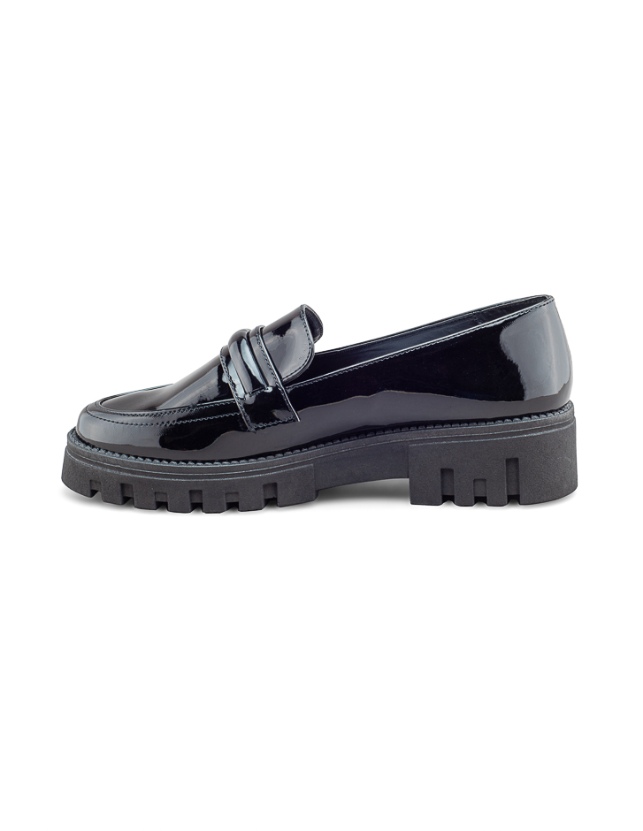 Foto 4 | Mocasín De Charol Con Plataforma Y Diseño Moderno Para Mujer