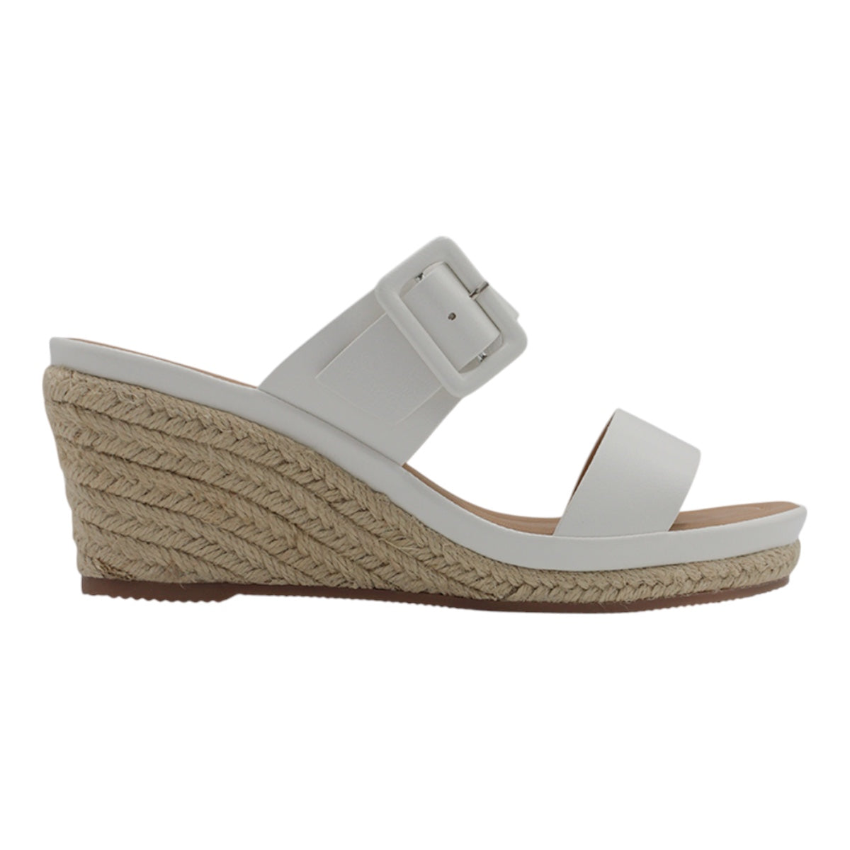 Foto 3 pulgar | Sandalias Con Plataforma Exterior Piel Vegana Color Blanco Para Mujer De Rbcollection