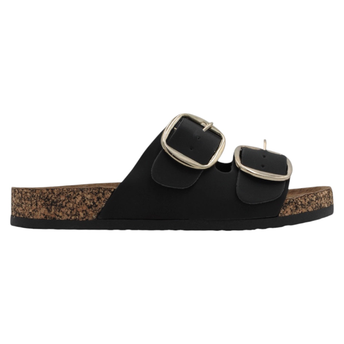 Foto 3 pulgar | Sandalias Con Plataforma Exterior Piel Vegana Color Negro Para Mujer De Rbcollection