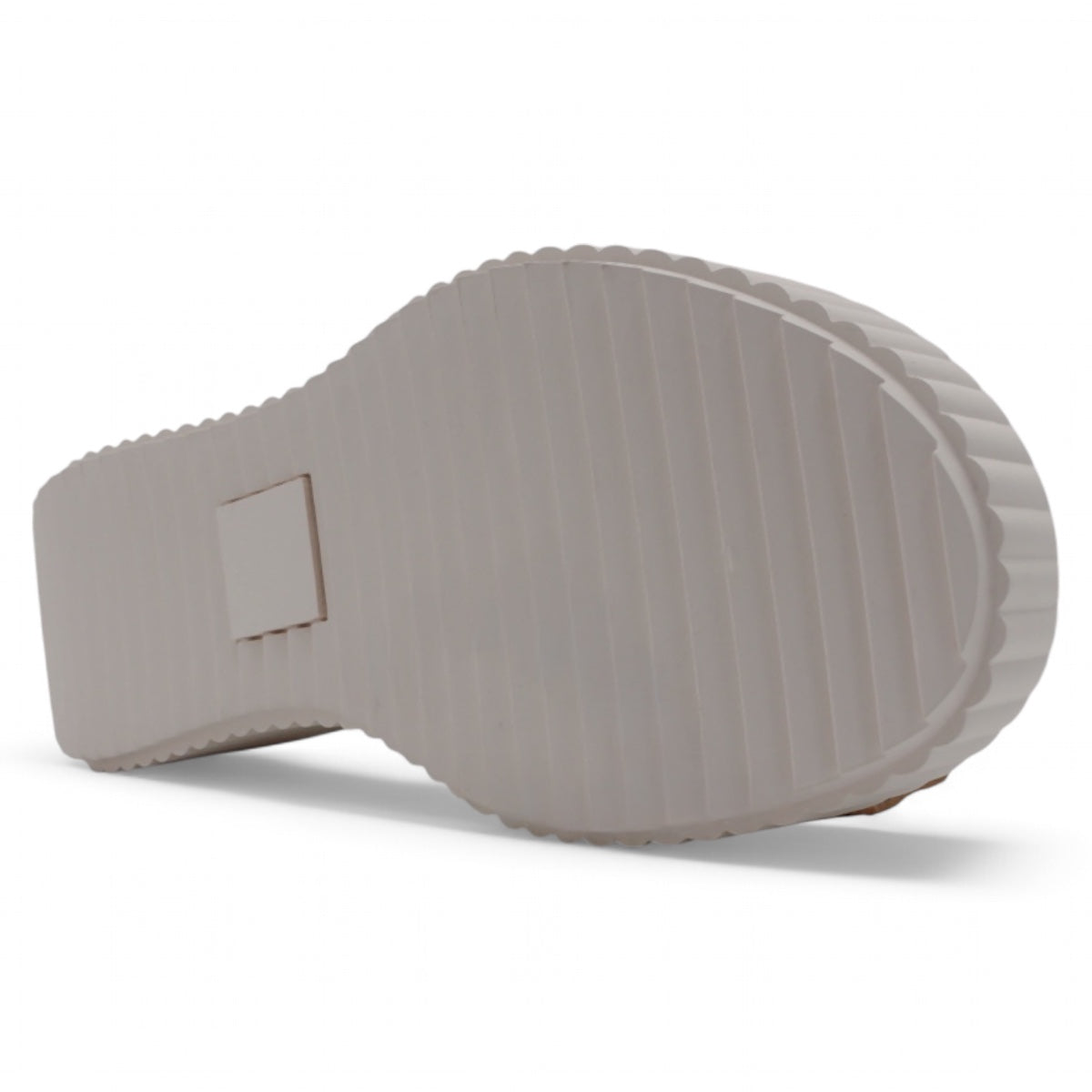 Foto 4 pulgar | Sandalias Con Plataforma Exterior Textil Color Beige  Para Mujer De Rbcollection