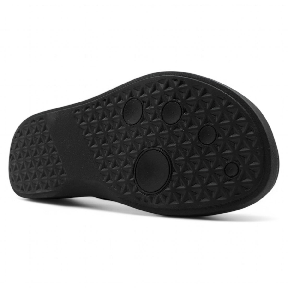 Foto 5 pulgar | Sandalias Con Plataforma Exterior Textil Color Negro Para Mujer De Rbbasics
