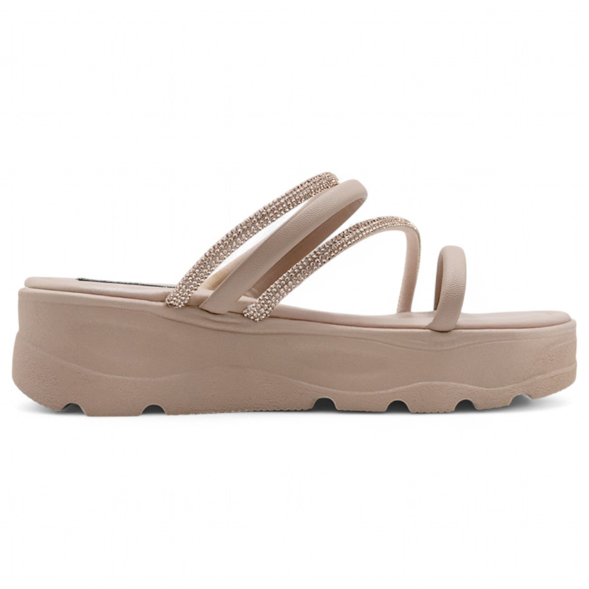 Foto 4 pulgar | Sandalias Con Plataforma Exterior Piel Vegana Color Rosa Para Mujer De Rbcollection