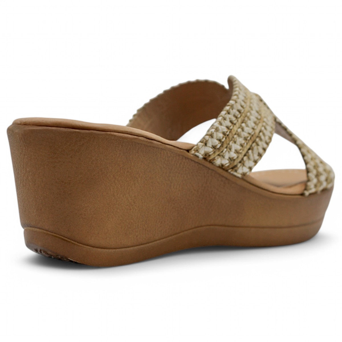 Foto 5 pulgar | Sandalias Con Plataforma Exterior Sintético Color Beige  Para Mujer De Rbcollection