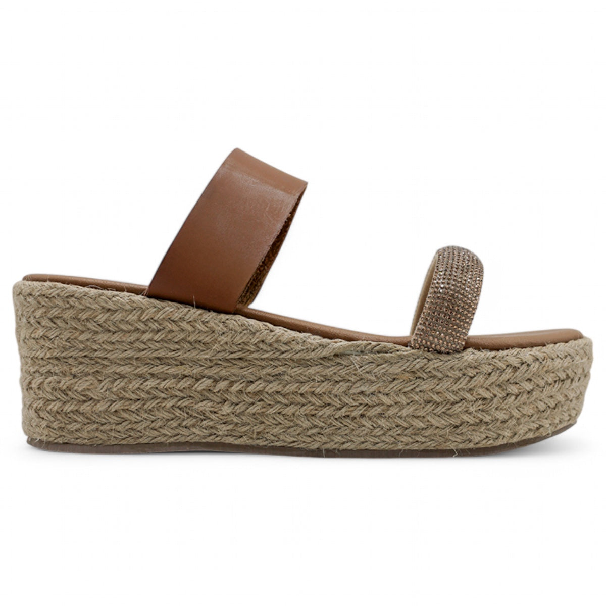 Foto 4 pulgar | Sandalias Con Plataforma Exterior Sintético Color Café Para Mujer De Rbcollection