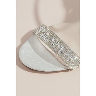Foto 2 | Sandalias De Tacón David's Bridal Plateado