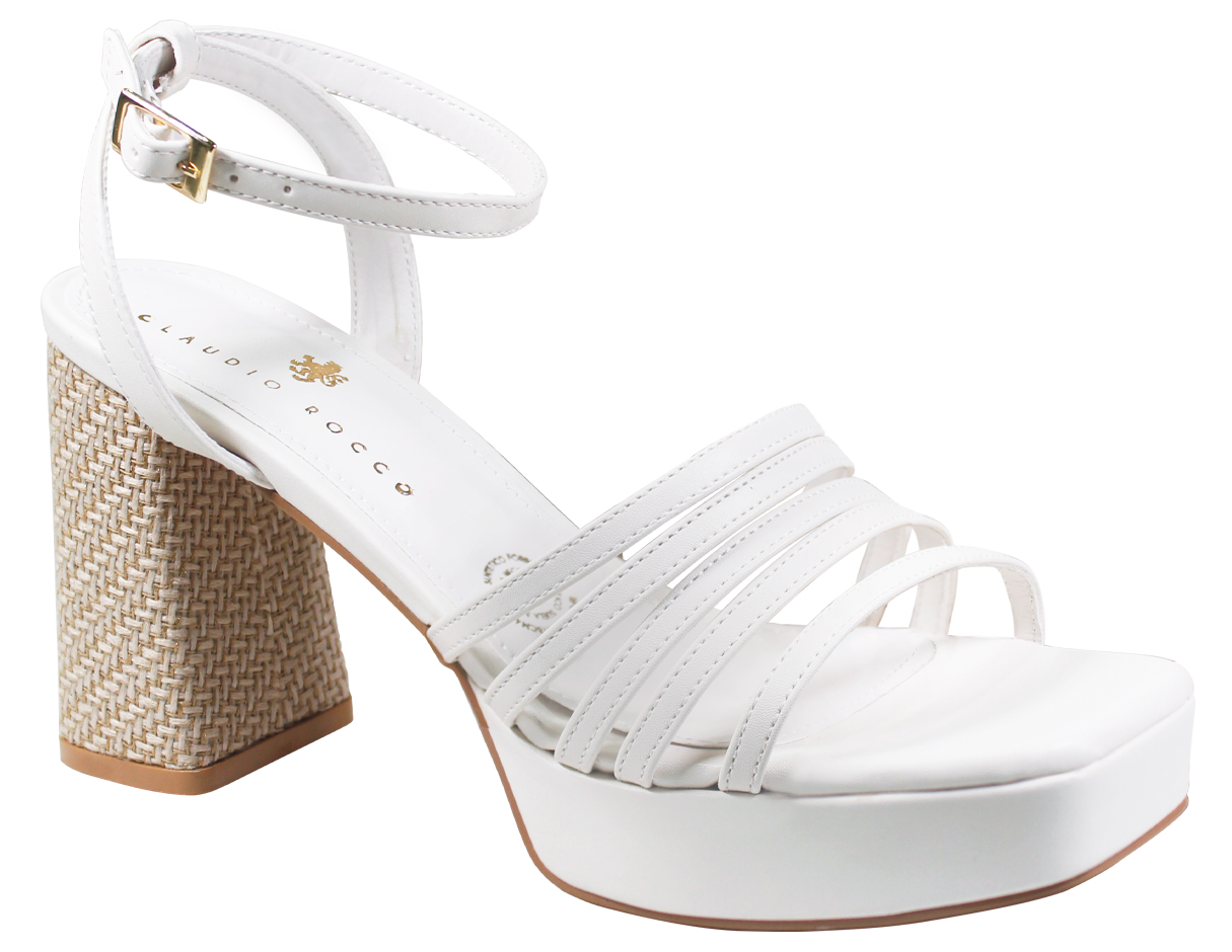 Sandalia Con Tacon Claudio Rocco Cr3753