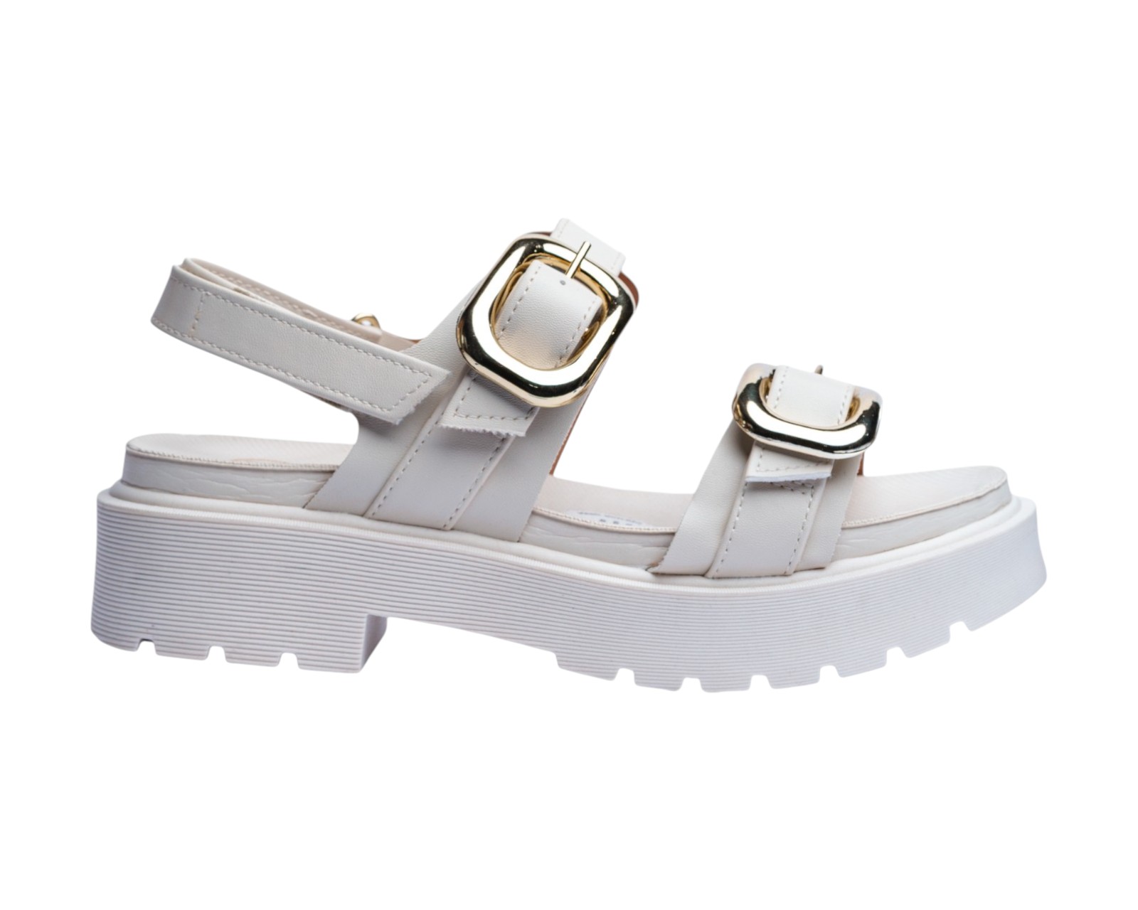 Foto 3 pulgar | Sandalia Cuña Para Mujer Lob Footwear Pelica Blanco 86805061