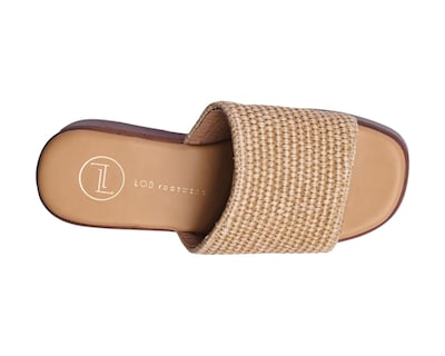 Foto 7 | Sandalia Cuña Para Mujer Lob Footwear Rafia Beige 90605047