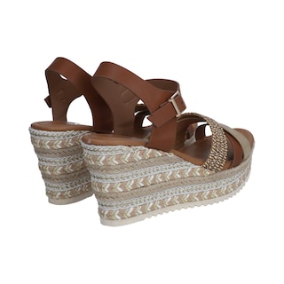 Foto 3 | Sandalias Berlin Plataforma para Mujer