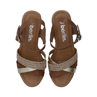 Foto 4 | Sandalias Berlin Plataforma para Mujer