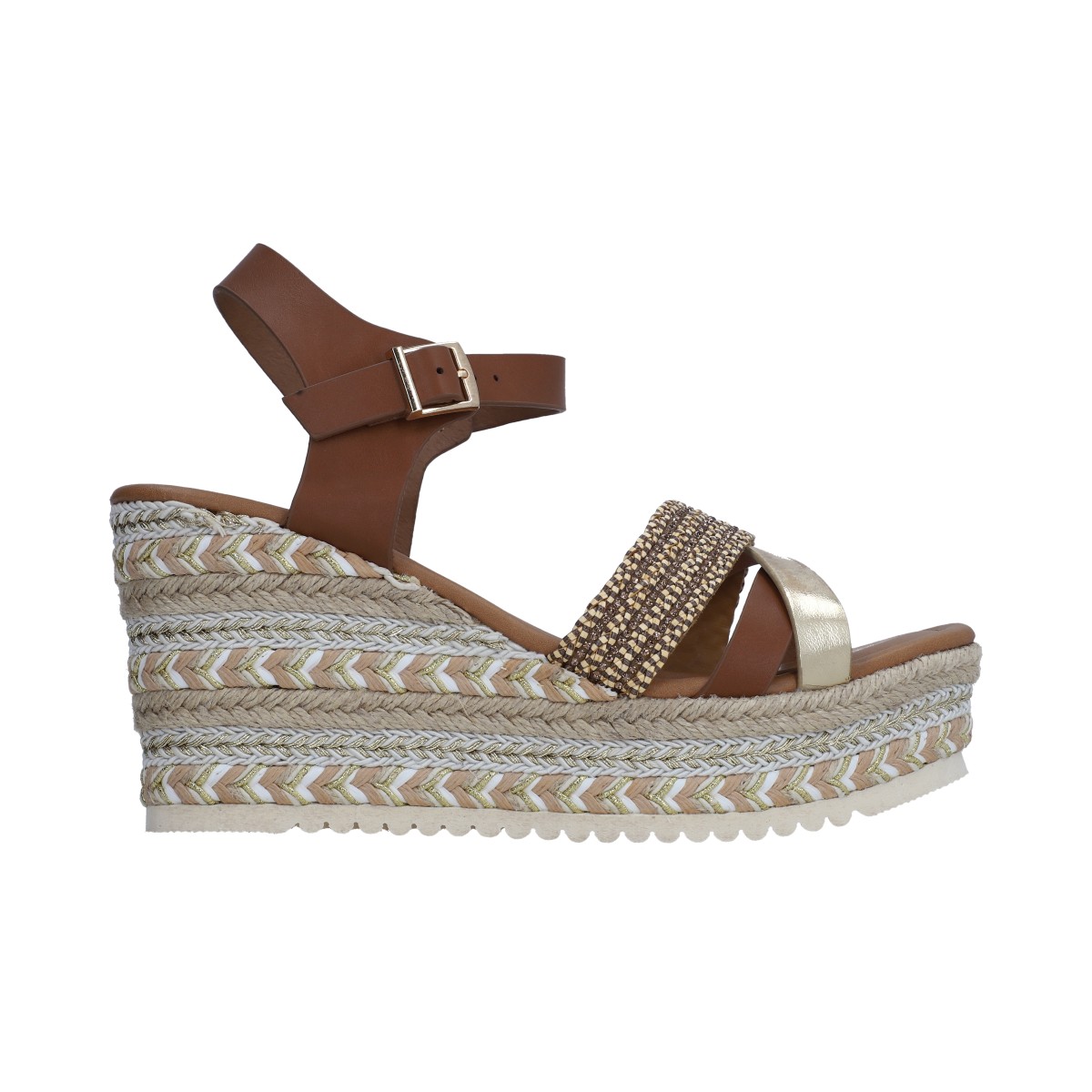 Foto 5 | Sandalias Berlin Plataforma para Mujer