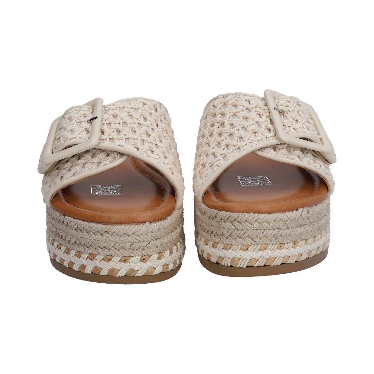 Foto 2 | Sandalias Casuales Berlin Plataforma para Mujer
