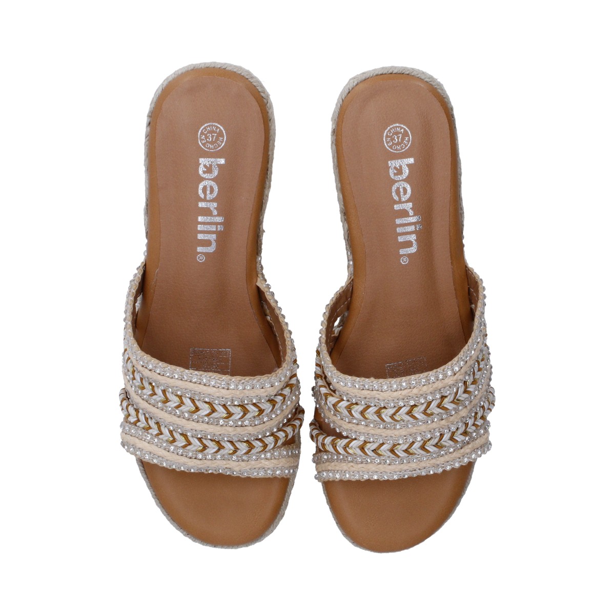 Foto 5 pulgar | Sandalias Casuales Berlin para Mujer