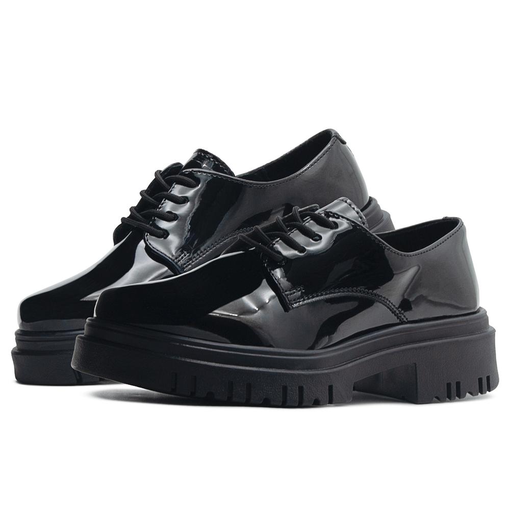 Foto 1 | Zapato Greenlove Elegante Para Dama Con Plataforma 22-26 Negro