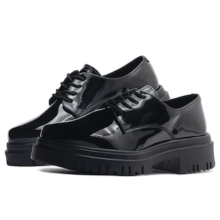 Foto 1 | Zapato Greenlove Elegante Para Dama Con Plataforma 22-26 Negro